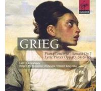 Bergen Philharmonic Orchestra - Concerto pour piano / Sonate Op.7 / Pièces lyriques Op.43, 54 & 65