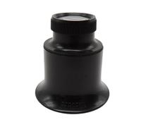 Bergeon 1458-A-12 - Loupe Double, lentilles démontables, grossissement 12x en matière synthétique