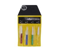Bergeon 30102-P04 Assortiment de 4 outils d'horloger Oilers, multicolore, Moderne