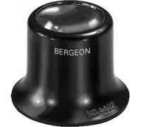 Bergeon 4422-3.5 loupe horlogère, boîtier en plastique, anneau de vis intérieur, augmentation 2,8x