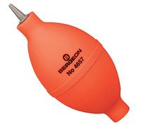 BERGEON 4657 - Souffleur à poussière - En forme d'olive - Avec pointe en plastique et valve d'aspiration au fond du souffleur - Nettoie la saleté et la poussière des endroits difficiles d'accès -