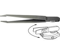 Bergeon 6460-P Tweezer à pile plastique avec décapsuleur à pile pour montres Swatch