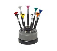 Bergeon 6899-S09 Tournevis d'horloger avec 9 tournevis et lames de rechange