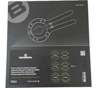 Bergeon 7152-6 Plier d'enlèvement de bezel d'horloge pour bezel rotatif