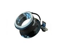 Bergeon 7913-4 Loupe d'horloger avec clip 2,5X Noir, noir, Moderne