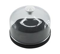 Bergeon Cloche Anti-poussière 30097-EC avec Coussin de Montage réversible pour Le Rangement de pièces de Rechange ou de Petites pièces