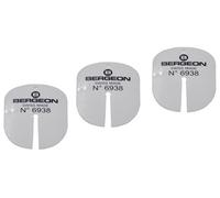 Bergeon Lot de 3 feuilles de protection de cadran en plastique - Fabrication suisse n° 6938