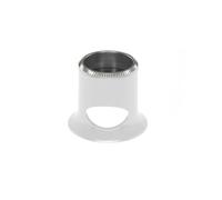 Bergeon Loupe 2611-TB-4, blanche, biconvexe, port de ventilation, grossissement x2,5, horlogers