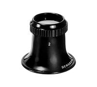 BERGEON Loupe d'horloger 4902-2.5, grossissement 4X, lentille aplanatique