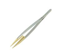BERGEON Pince à grain 6571-BUR-3, BUR Form 3 avec pointes en bois, outil horloger