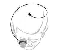 BERGEON Porte-loupe 5461 - Outil pratique en fil d'acier inoxydable - Pour toutes les tailles de loupe