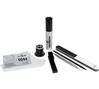 Bergeon WatchCare 7811 Kit d'entretien de montre avec lime, bâtonnets de nettoyage, spray, outil pour barrette à ressort, brosse manuelle, loupe et chiffons
