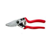 BERGER 1114 Sécateur 215 mm Ergonomique, Argent/Rouge
