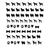 Berger allemand Alsatian Collection Dog (Berger allemand Alsatian - Nail Art Decals ~Dog)