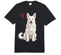 Berger Allemand Blanc Comfort Colors Adult Heavyweight T-Shirt