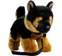 Chiot berger allemand avec laisse, Peluche, Doudou