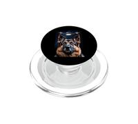 Berger Allemand en Peluche OVNI étrange Chien Berger Allemand PopSockets PopGrip pour MagSafe