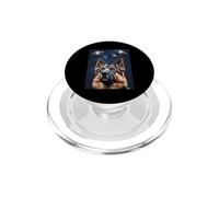 Berger Allemand en Peluche OVNI étrange Chien Berger Allemand PopSockets PopGrip pour MagSafe