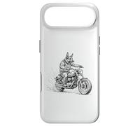 Berger Allemand équitation Une Moto Doddle Sketch Biker Coque pour iPhone Air