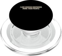 Berger Allemand fidèle à Une Blague de Berger Faille Tendance PopSockets PopGrip pour MagSafe