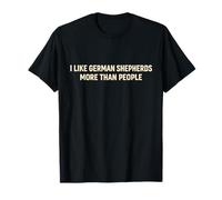 Berger Allemand fidèle à Une Blague de Berger Faille Tendance T-Shirt