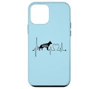 Berger Allemand Heartbeat EKG Dogs are My Cardio Coque pour iPhone 12 Mini