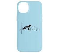 Berger Allemand Heartbeat EKG Dogs are My Cardio Coque pour iPhone 14 Plus