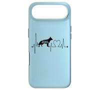 Berger Allemand Heartbeat EKG Dogs are My Cardio Coque pour iPhone Air