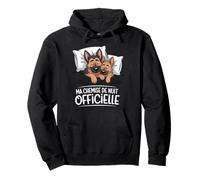 Berger Allemand Humour Ma Chemise De Nuit Officielle Chien Sweat à Capuche