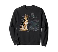 Berger Allemand mathématiques physiques équations Humour drôle Science Sweatshirt
