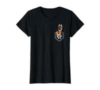 Berger Allemand ou alsacien dans Une Poche - Chiot dans Une Poche T-Shirt Graphique avec Valeur