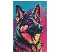 Berger Allemand Puzzles Adulte - Puzzle en Bois 1000 Pièces - Challenge - Adultes Et EnfFourmis Dès 12 Ans 78×53cm