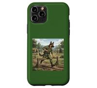 Berger Allemand Soldat Parcours d'obstacles Dressage Chien Coque pour iPhone 11 Pro