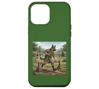 Berger Allemand Soldat Parcours d'obstacles Dressage Chien Coque pour iPhone 12 Pro Max
