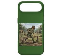 Berger Allemand Soldat Parcours d'obstacles Dressage Chien Coque pour iPhone Air