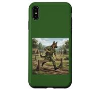 Berger Allemand Soldat Parcours d'obstacles Dressage Chien Coque pour iPhone XS Max