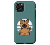 Berger Allemand Yoga Méditer Drôle Chiens Meme Coque pour iPhone 11 Pro