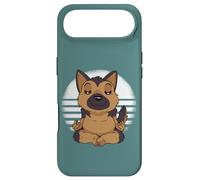 Berger Allemand Yoga Méditer Drôle Chiens Meme Coque pour iPhone Air