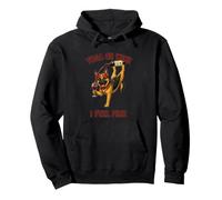 Berger Allemand Yoga ou vin I Feel Fine - Digor drôle Sweat à Capuche