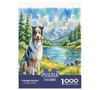 Berger anatolien 1000 Pièces Chien Animal Puzzle Défi Jouet Jeu Éducatif Unique Home Decor Adultes pour Enfants Cadeaux 38x26cm/1000pcs