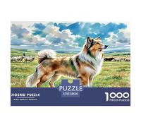 Berger anatolien 1000 Pièces Chien Animal Puzzle Défi Jouet Jeu Impossible Décoration D'intérieur pour Adulte Adultes Cadeaux 38x26cm/1000pcs