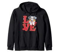 Berger Australien Amant Mignon Chien Australien Maman pour Enfants Femmes Sweat à Capuche