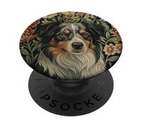 Berger Australien Aussie Vintage William Morris Style PopSockets PopGrip Adhésif