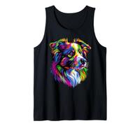 Berger Australien Couleurs Pop Art Aussie Shepherds Chien Débardeur