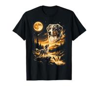 Berger Australien Hurlant vers la Lune T-Shirt