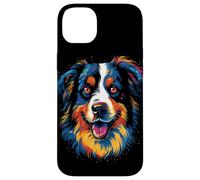 Berger australien mignon chien australien noir Coque pour iPhone 14 Plus
