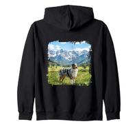 Berger Australien Mountain Meadow Scenic Alpine View Sweat à Capuche