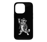 Berger Australien Punk Rock Musique Mohawk Amoureux des Chiens Coque pour iPhone 13 Pro