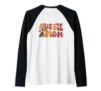 Berger Australien Red Tri Groovy Aussie Mom Manche Raglan