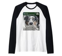 Berger Australien There is Motion At Your Front Door Meme Manche Raglan